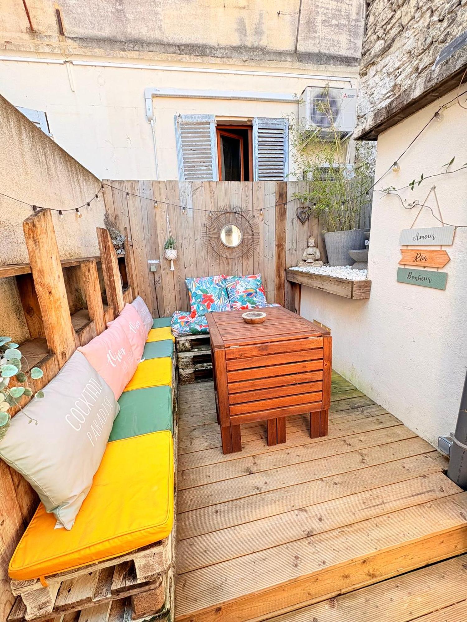 Le Patio De Provence En Avignon - Hypercentre, Clim, Wifi, Calme Appartement Buitenkant foto